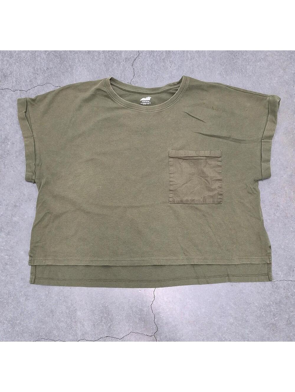 Avia Plain Green T Shirt